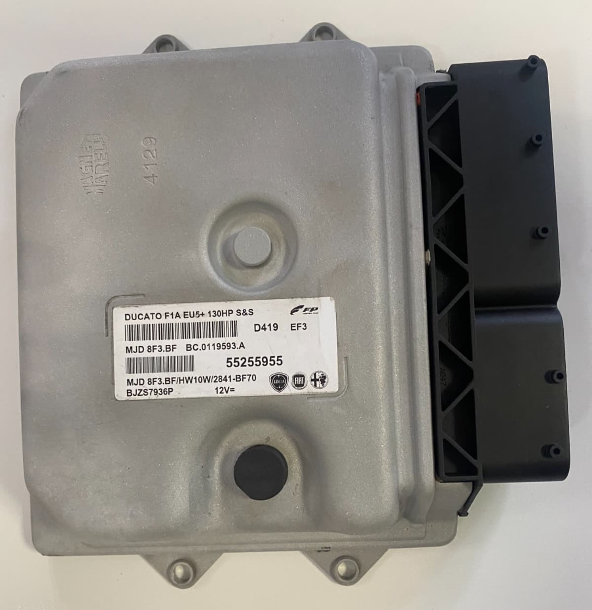 55255955 Marelli MJD 8F3.BF Engine ECU for Fiat Ducato, photo 1 sur 7