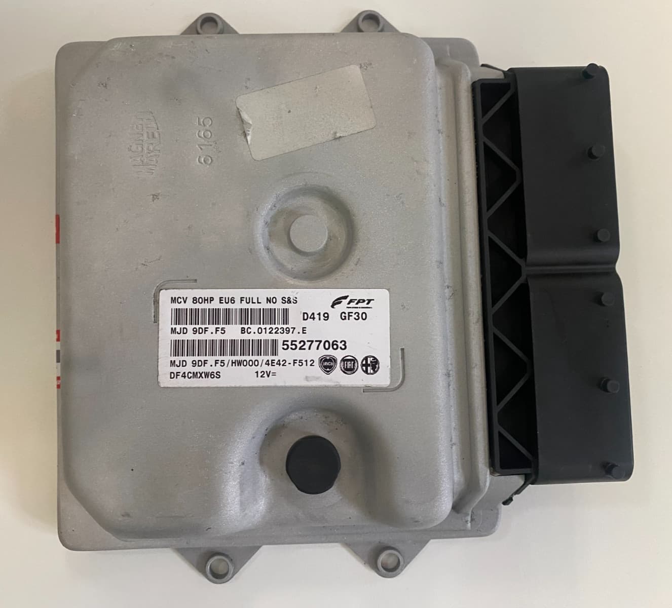55277063 Marelli MJD 9DF.F5 Engine ECU for Fiat/Peugeot, photo 1 sur 7