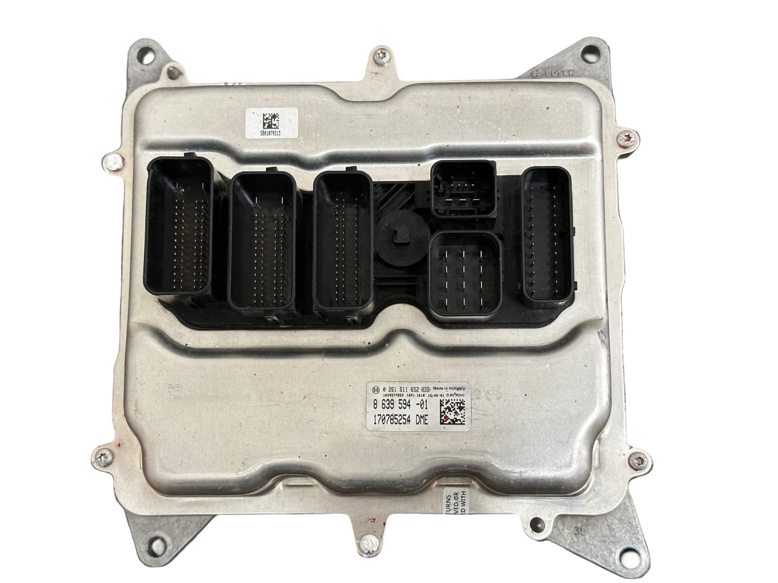 8639594-01 / 0261S11652 BMW Bosch Engine ECU MEVD17.2.9, foto 1 van 4